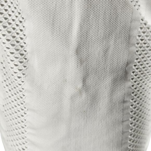 Athleta's Burpee Laser Cut Double Layer Top White Womens Size Small - Picture 7 of 7